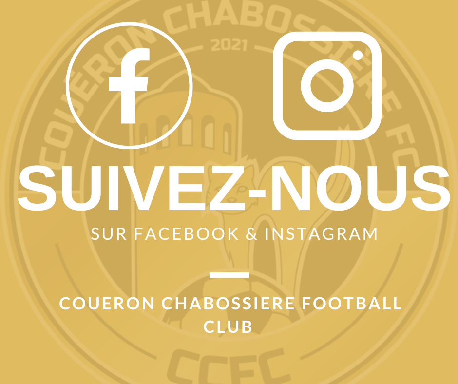 Suivez-nous sur Facebook et Instagram