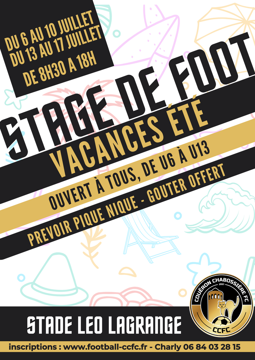 Stage été : 2e semaine