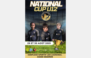 Réunion Tournoi National U12 CUP