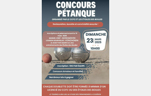 Concours Pétanque