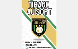 Tirage au sort - Atlantique U12 Cup
