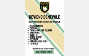 ATLANTIQUE U12 CUP : Je donne un coup de main