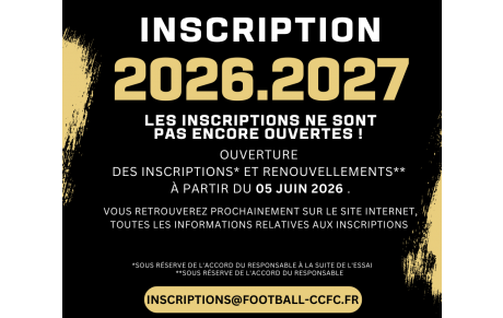 Information renouvellement de licence et inscription