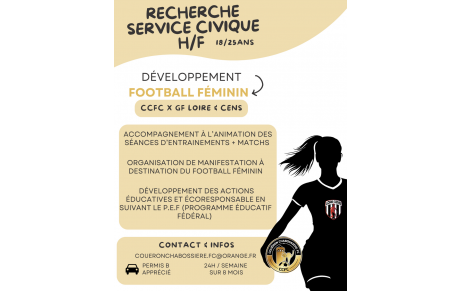RECHERCHE Service Civique